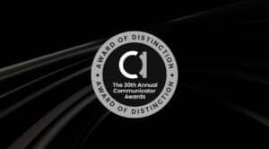30th annual communicator awards award of distinction logo