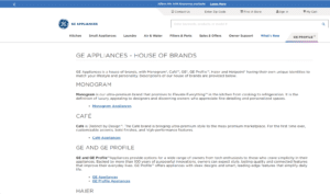 GE Appliances’ House of Brands Approach